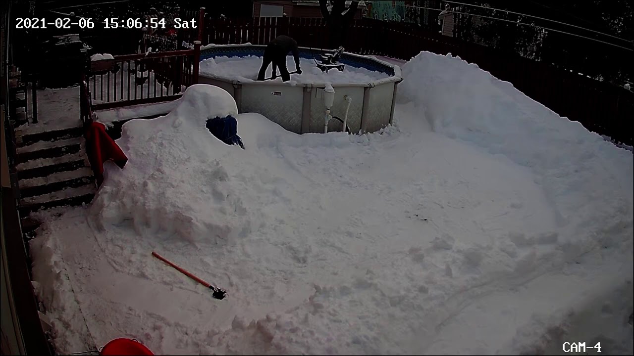 Preparing the pool for spring season