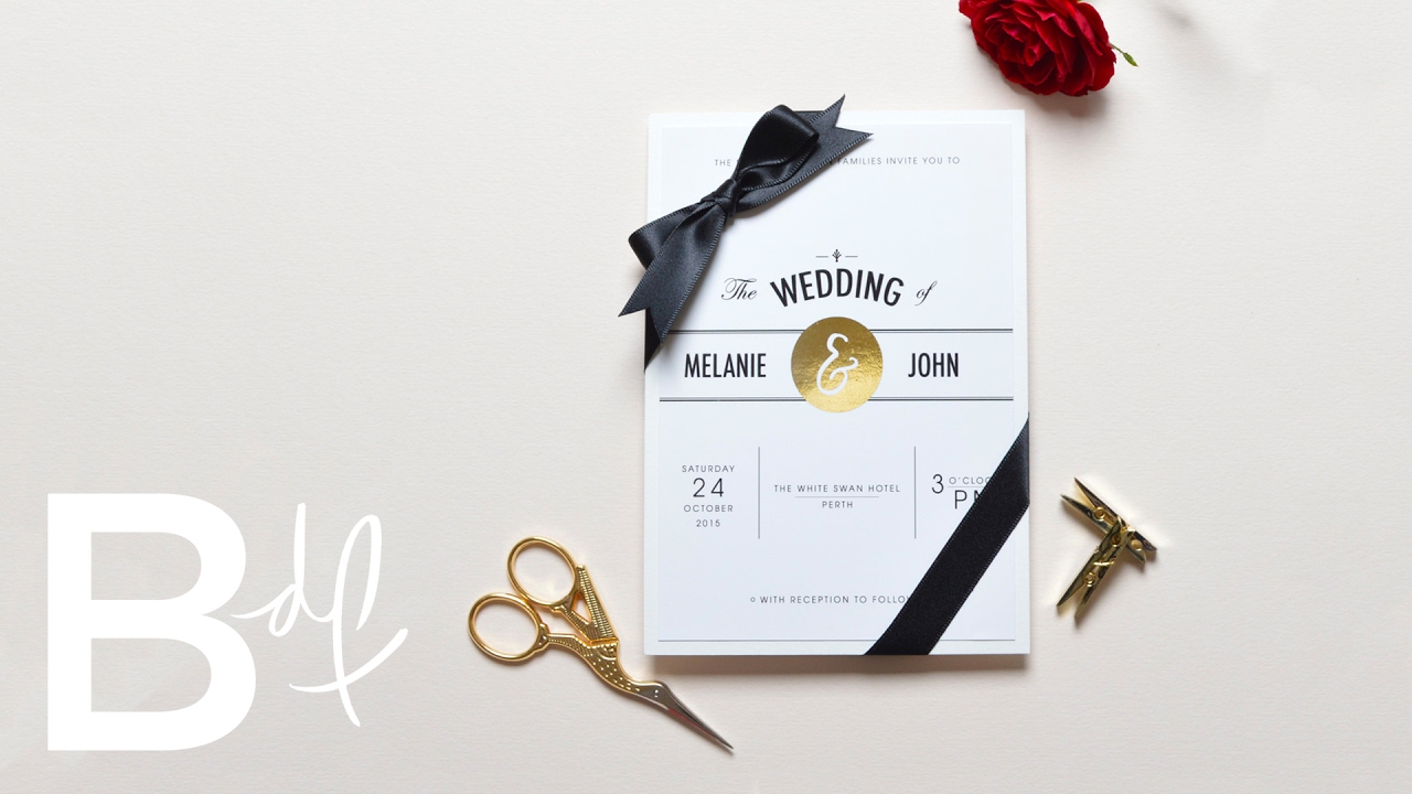 Top 5 Wedding Invitations on Etsy