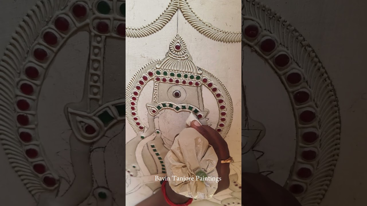 Learn Tanjore Painting in 60 Minutes a Day for the NEXT 30 Days