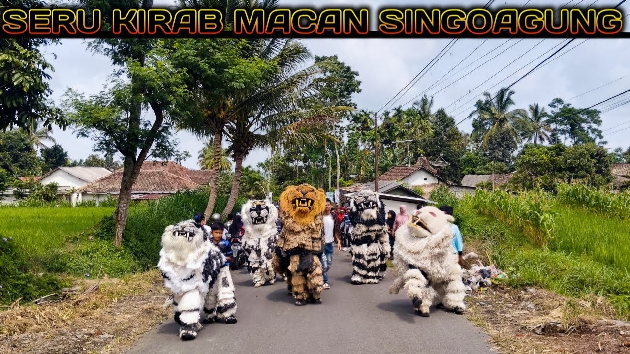 SERU|| KIRAB CAN MACANAN SINGOAGUNG DI DESA KEMBANG BONDOWOSO @singoagung 