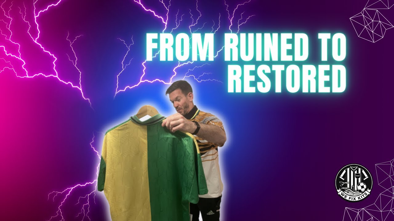 From Start to Finish: Football Shirt Restoration Process
