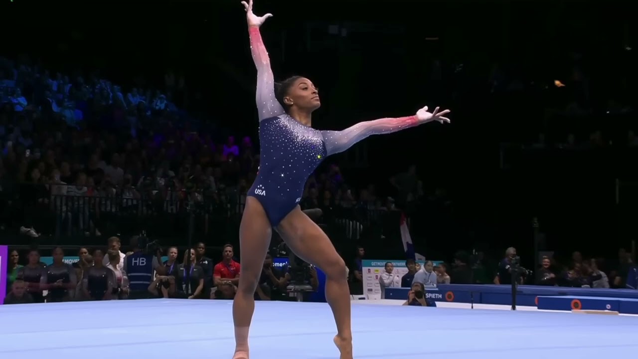 Simone Biles CRAZY Unrealistic Potential All Around Program 2024