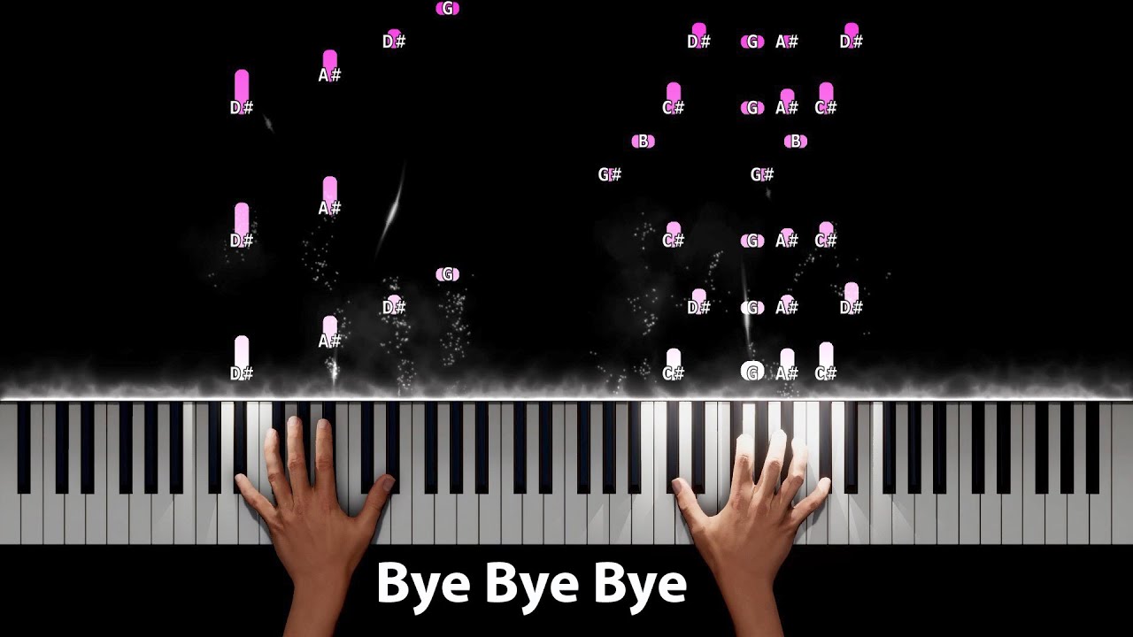 *NSYNC - Bye Bye Bye Piano Tutorial