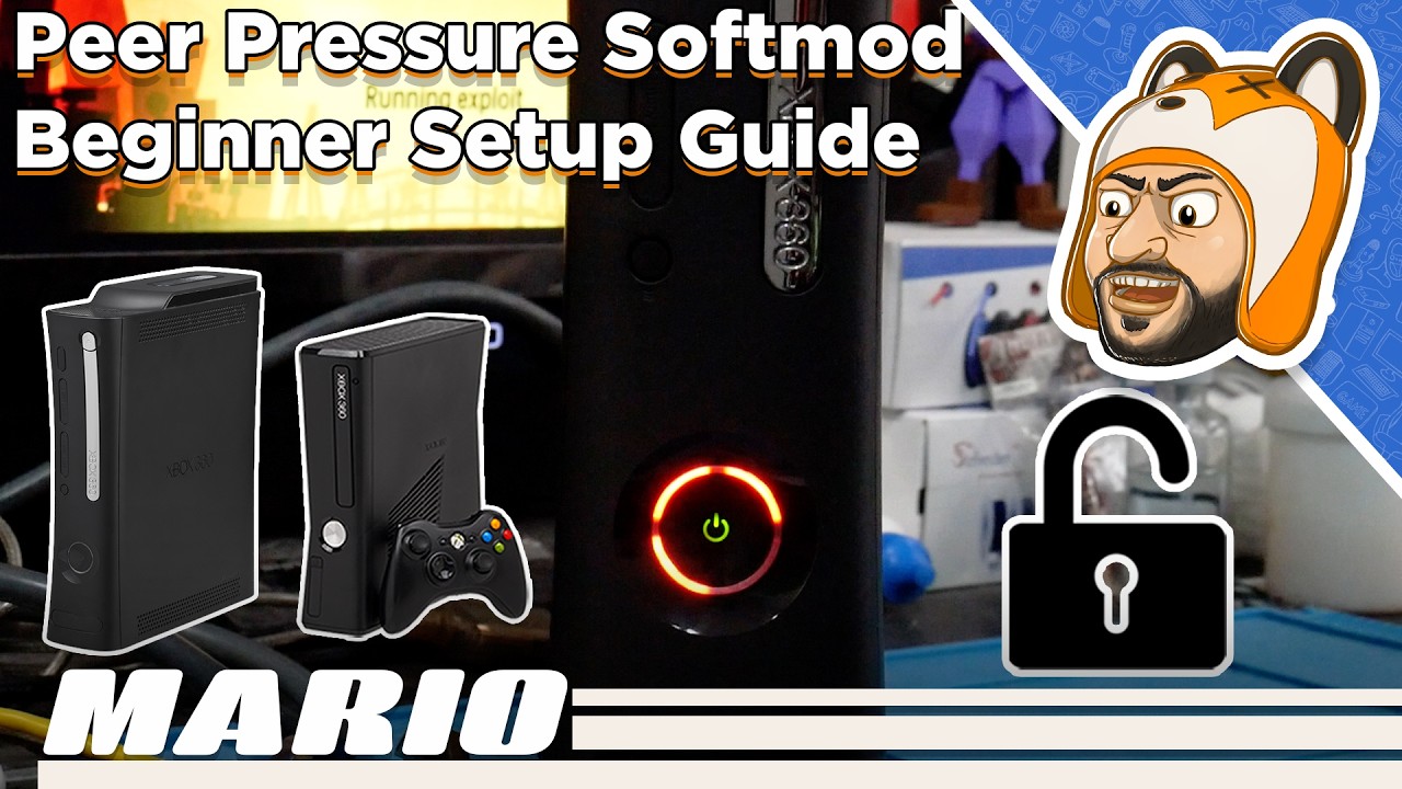 How to Softmod the Xbox 360 - Peer Pressure Beginner Setup for Homebrew, Backups, and More!