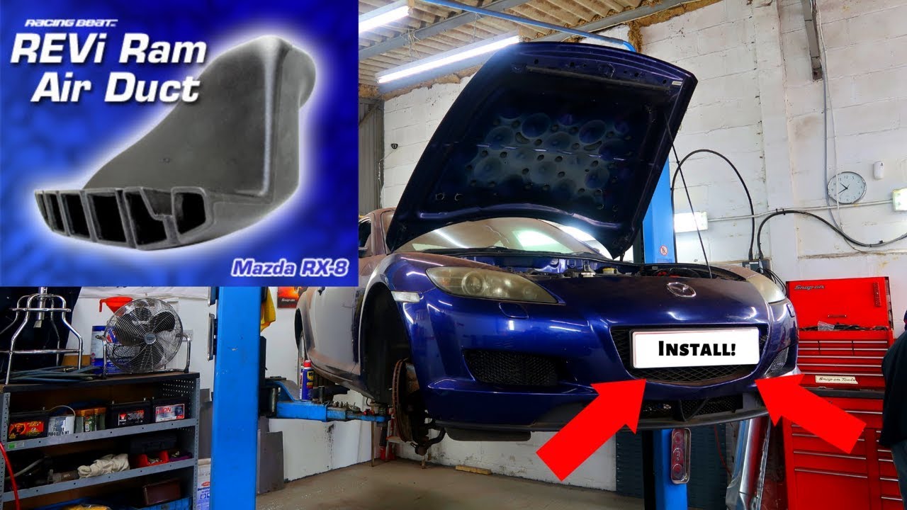 Rx8 Track Project - Revi Ram Air Intake