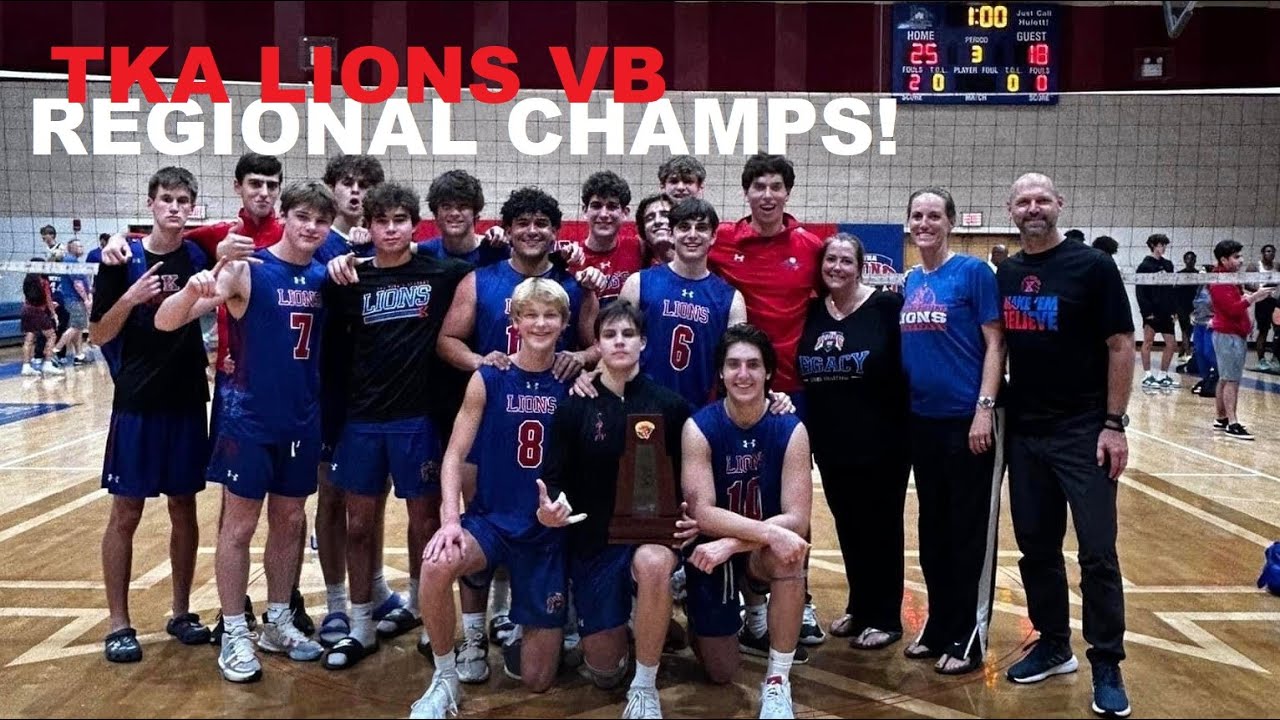 TKA Boys Volleyball Wins King's 50th All-Time Regional Championship | Advances to States