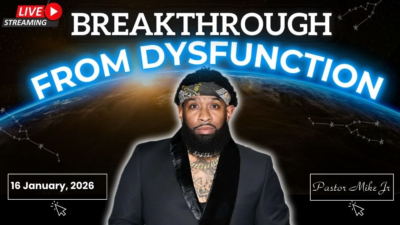 FAITH SERIES: Stand Up and Walk: Breakthrough From Dysfunction | Pastor Mike Jr