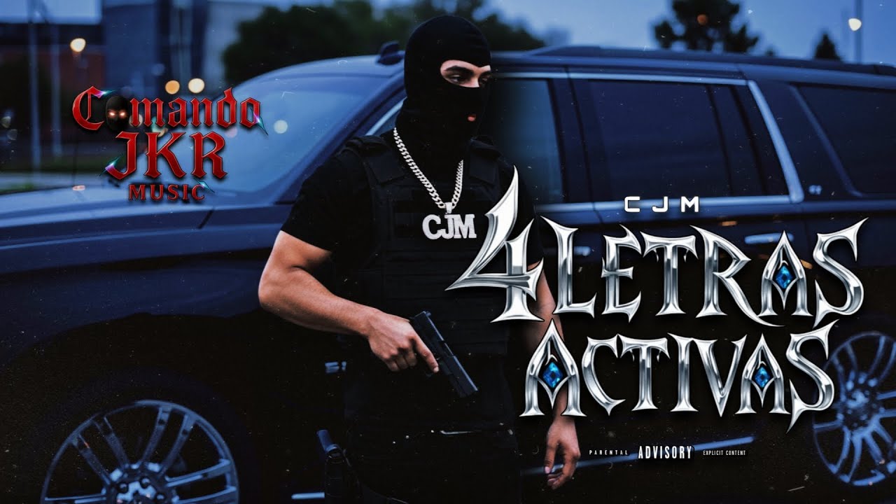 CJM - 4 LETRAS ACTIVAS | Corrido Tumbado (Visualizer)