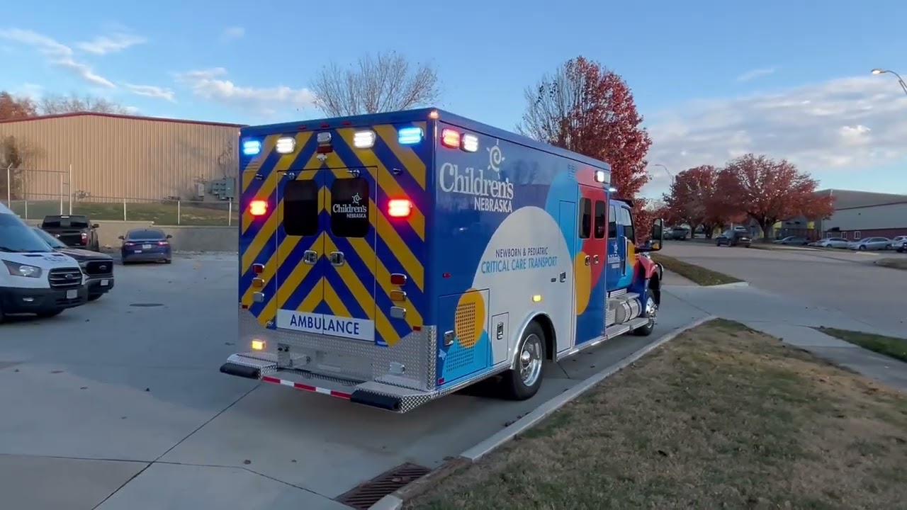 2025 Children's Nebraska Custom Medium Duty International Ambulance