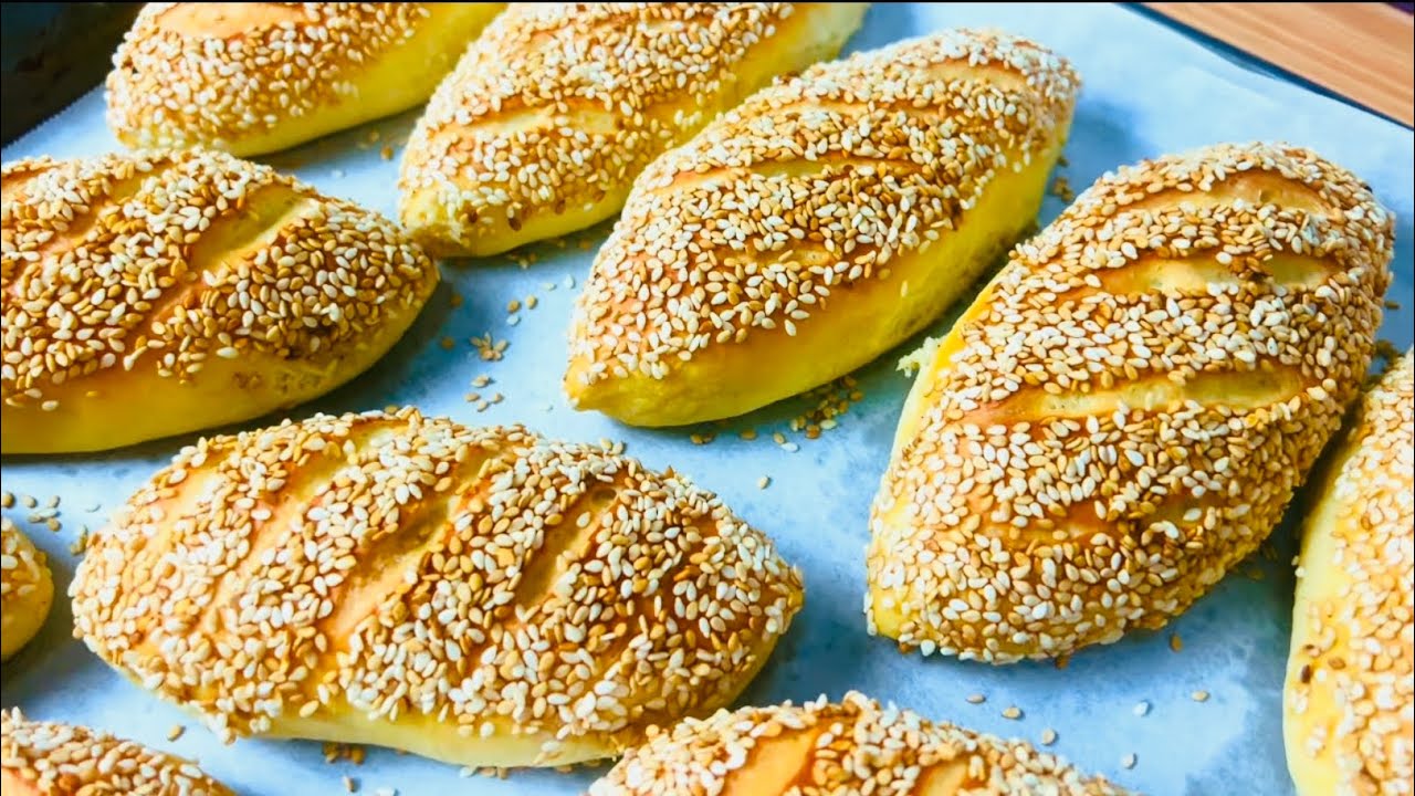   Perfect Soft Simit Recipe | Crispy Outside, Fluffy Inside  #baking #simitpoğaça 