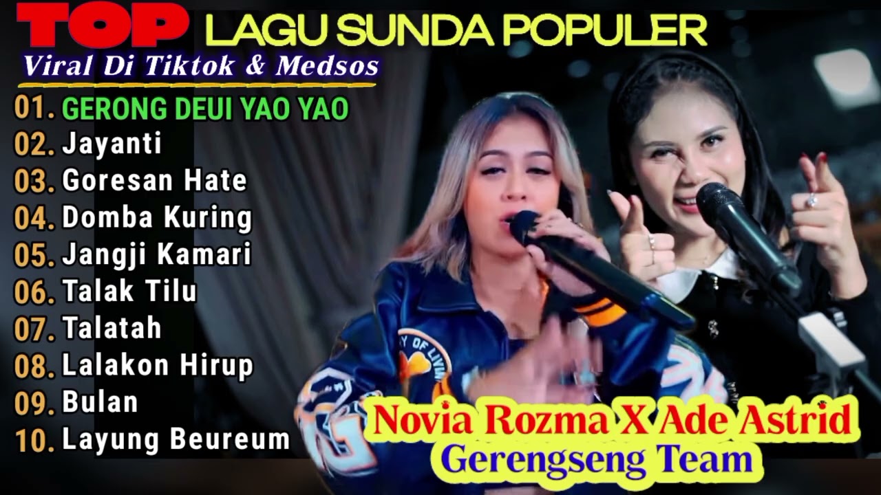 NOVIA ROZMA X ADE ASTRID BERSAMA GERENGSENG TEAM | LAGU SUNDA VERSI BAJIDORAN 