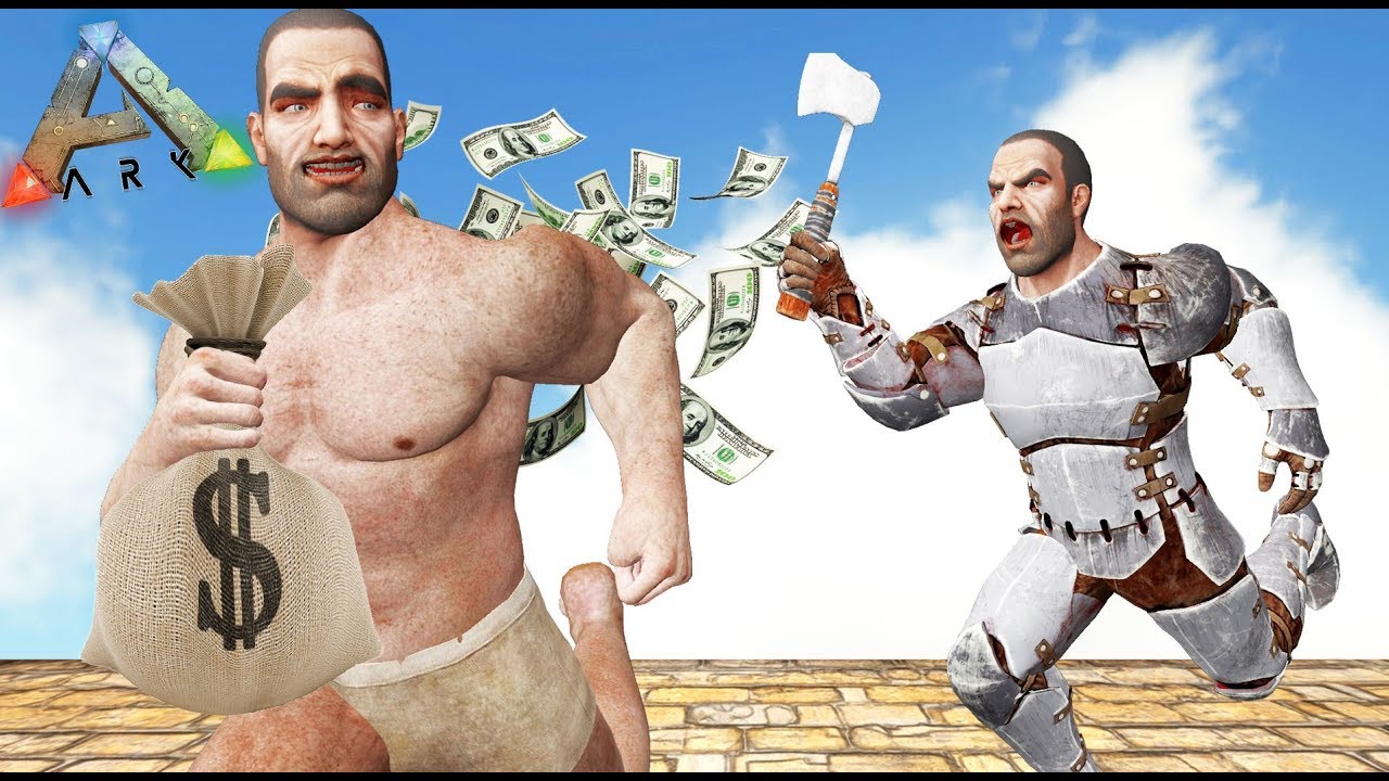 ARK - **LADRONES** DE GUANTE BLANCO!! 💵🤣💵 - #28 REINOS ENFRENTADOS 2 - Nexxuz