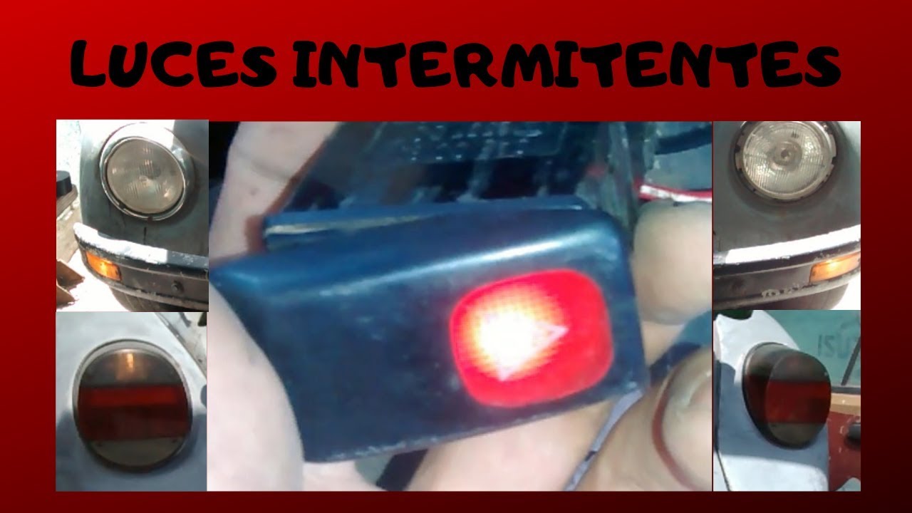luces intermitentes del vocho  ¿como conectarlas  ¿como probarlas  ¿como reparalas