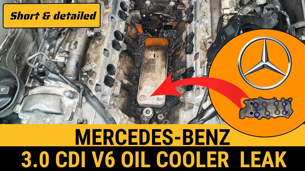 Mercedes Oil Cooler seals OM642