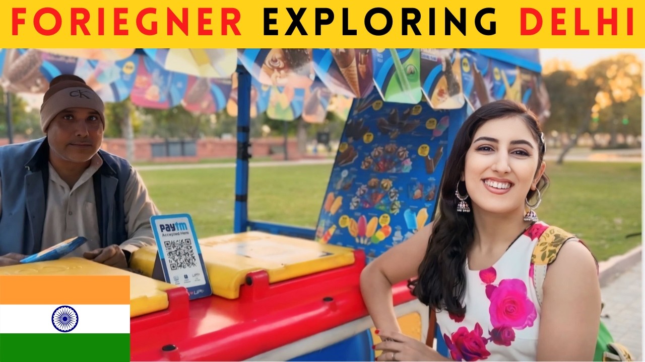Exploring India Gate | Cold Delhi Weather & Pollution Experience | Indian Persian Couple