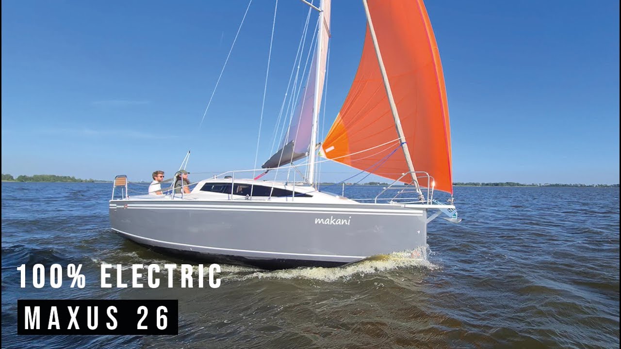 Electric Sailing Yacht - Maxus 26 | Sailing video by Natural Yachts