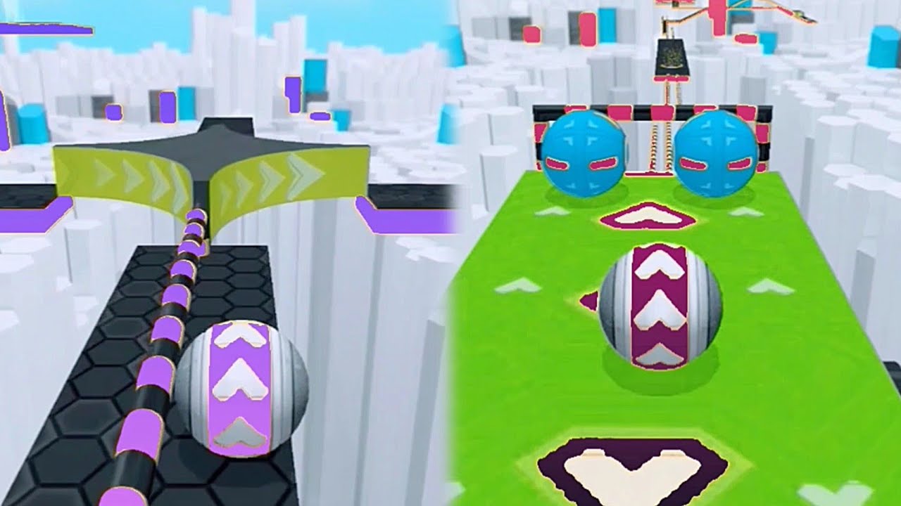 Gyrosphere Trials Forward vs Reverse Gyro Balls Game 74
