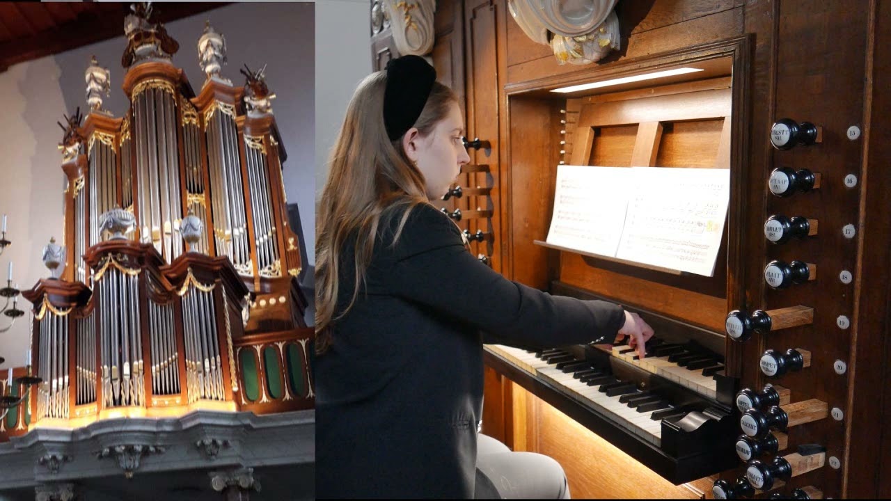 Hugo Distler Partita Nun komm, der Heiden Heiland  - Francesca Ajossa, orgel Abdijkerk Den Haag