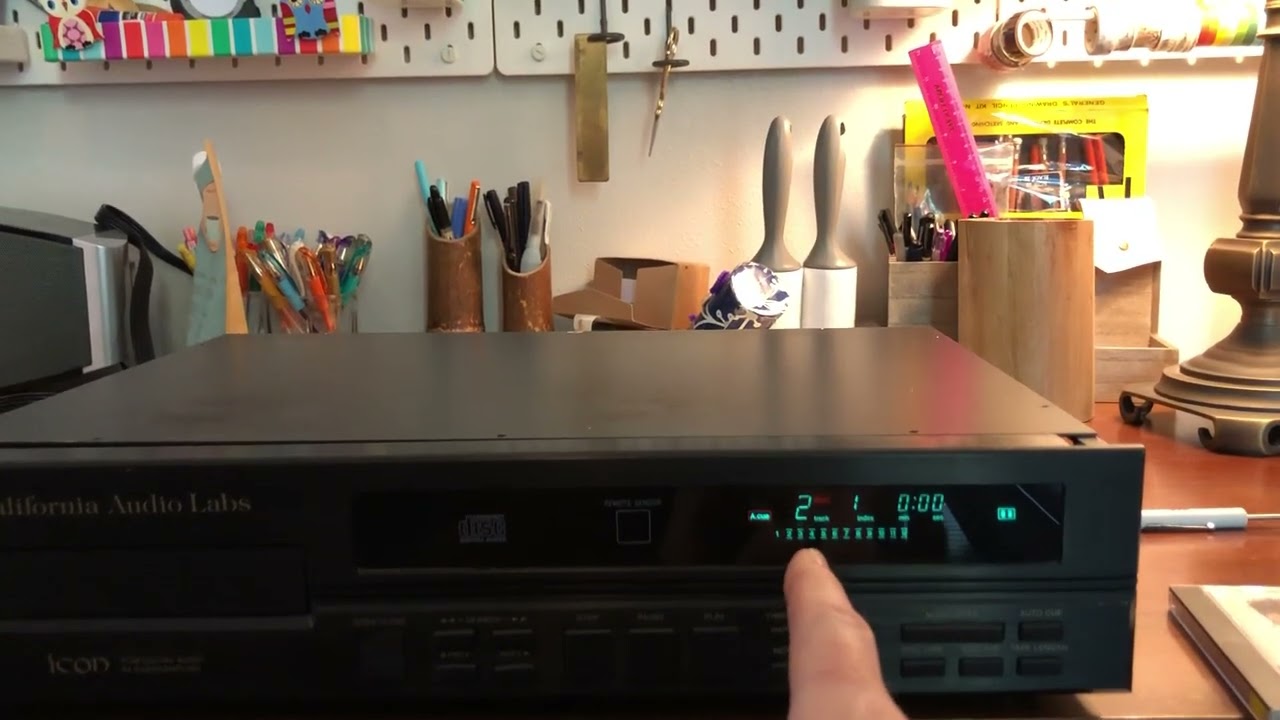 California Audio Lab Icon CD Player functionality review