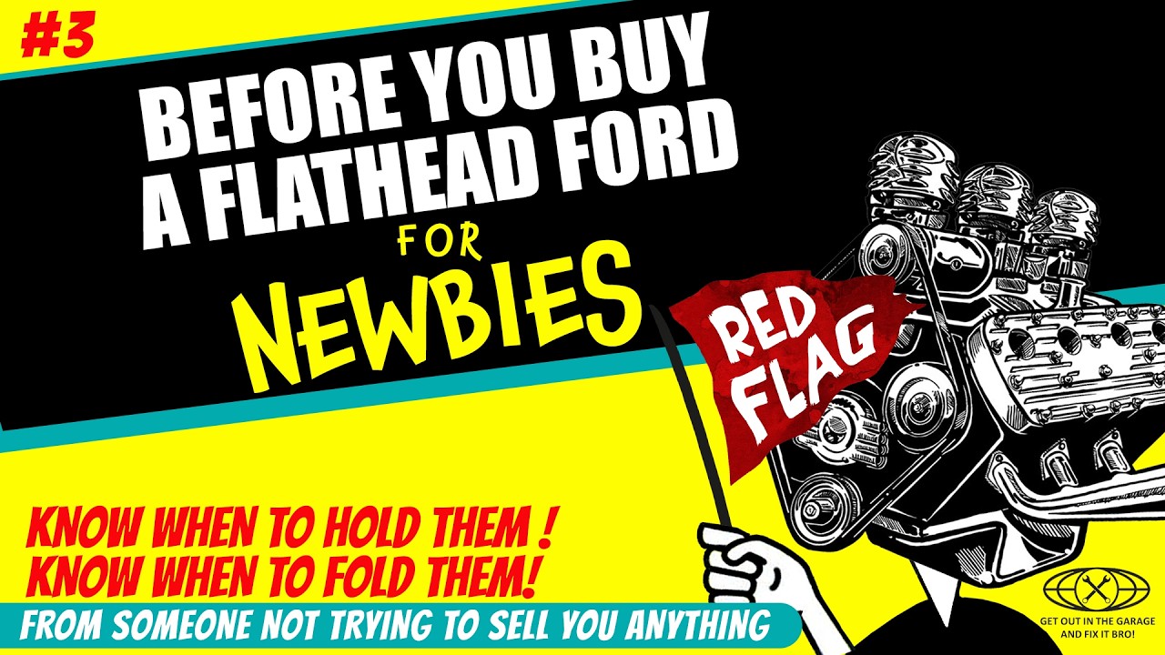 Тревожные сигналы при покупке двигателя Ford V8 с плоской головкой.