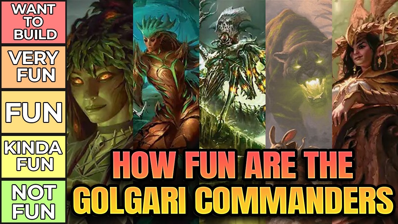 Which Golgari Commander Is The Most Fun? - Mid 2026 | EDH Tier List | MTG