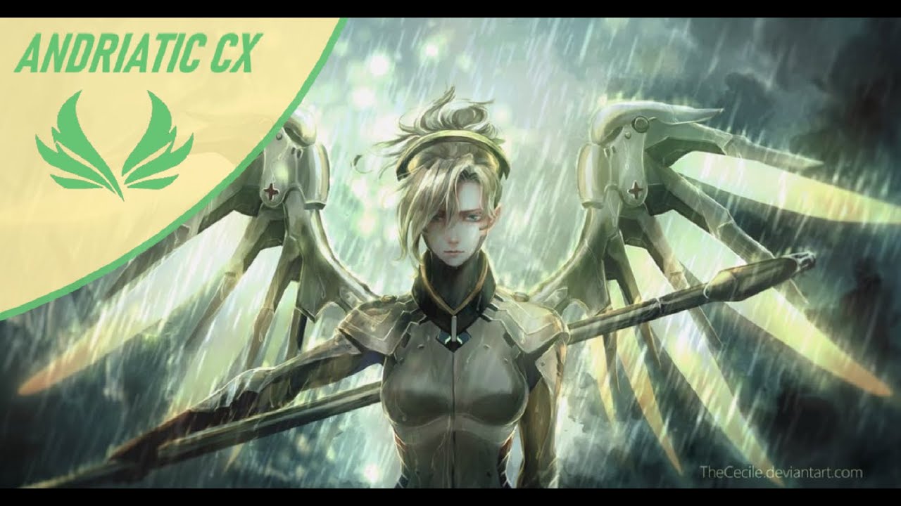 People attempting to chase Mercy down for 4 minutes straight | Overwatch - Mercy Montage