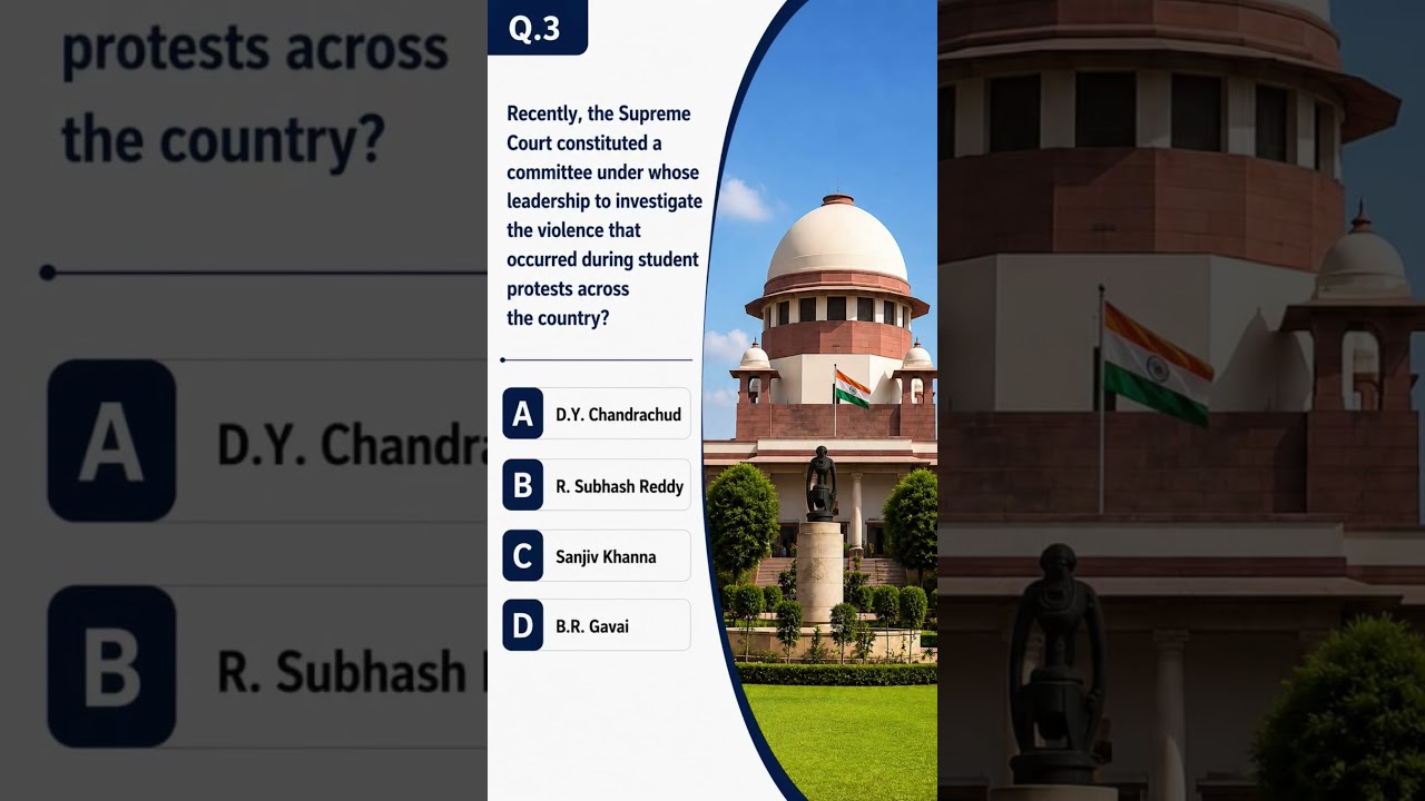 Recently, the Supreme Court constituted a committee under whose leadership to investigate the viol