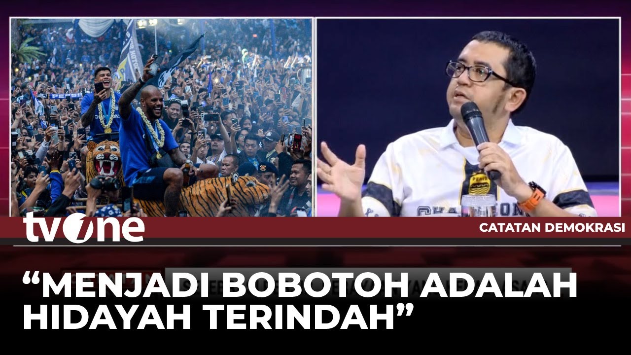 Oknum Suporter Persib Cabuti Rumput GBLA, Eko Maung: Tidak Perlu Dipenjara | tvOne