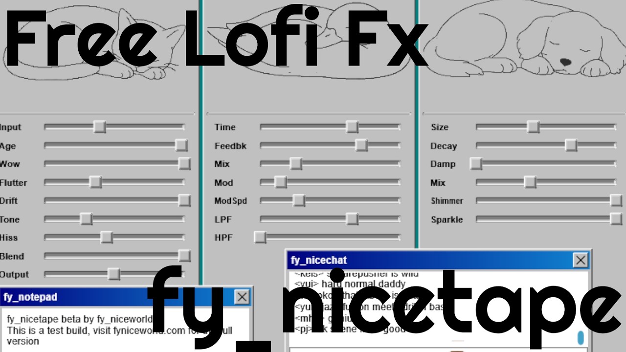 Free Lofi Fx - fy_nicetape by fy_niceworld (No Talking)