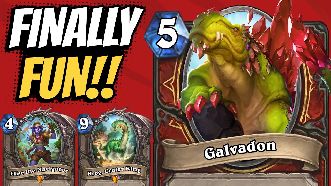 GALVADON WARRIOR. This quest actually makes Hearthstone fun!