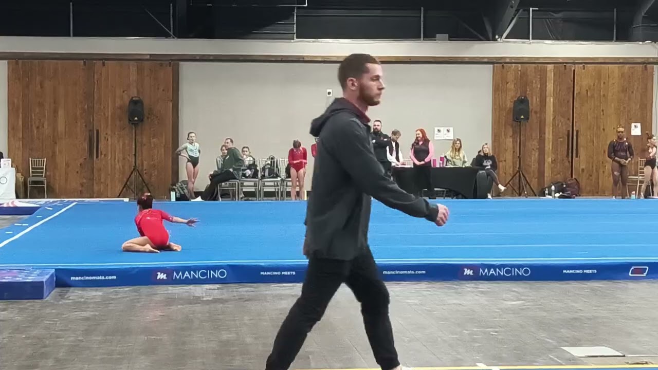 Level 7 Gymnastics Floor Exercise. Hosannah.  USAG. 2026 Flipping with the Stars. 9.800.