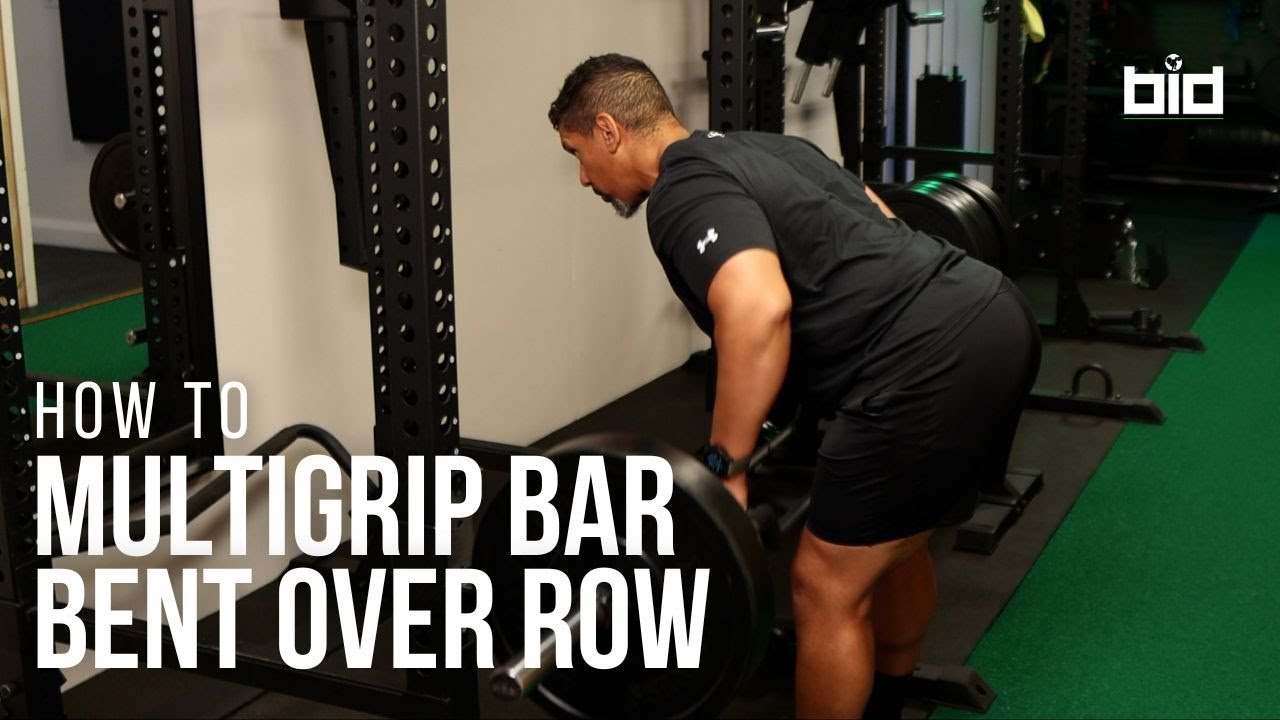 Multi-Grip (Swiss Bar) Bent Over Row