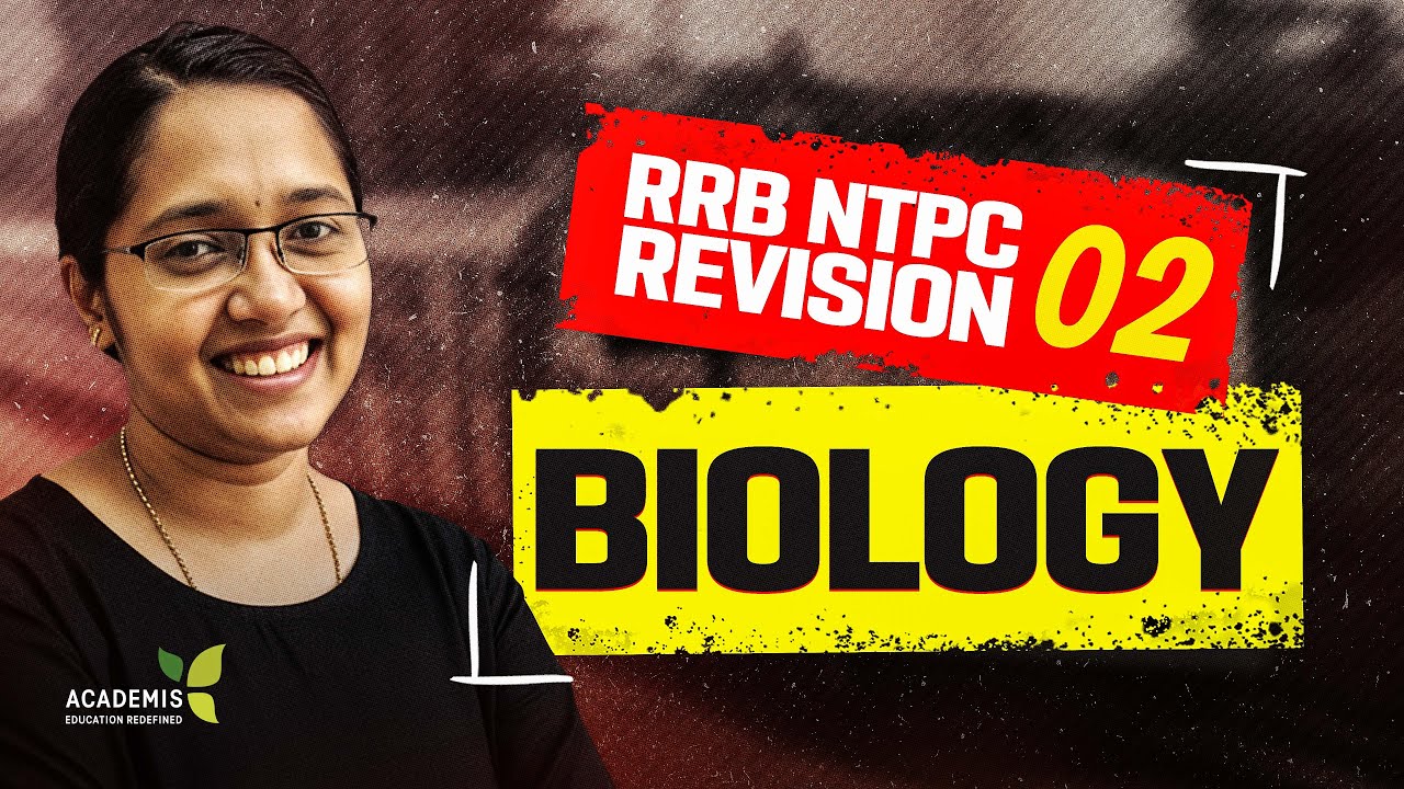 RRB NTPC Biology Class - Genetics, Kingdom Plantae, Plant Morphology