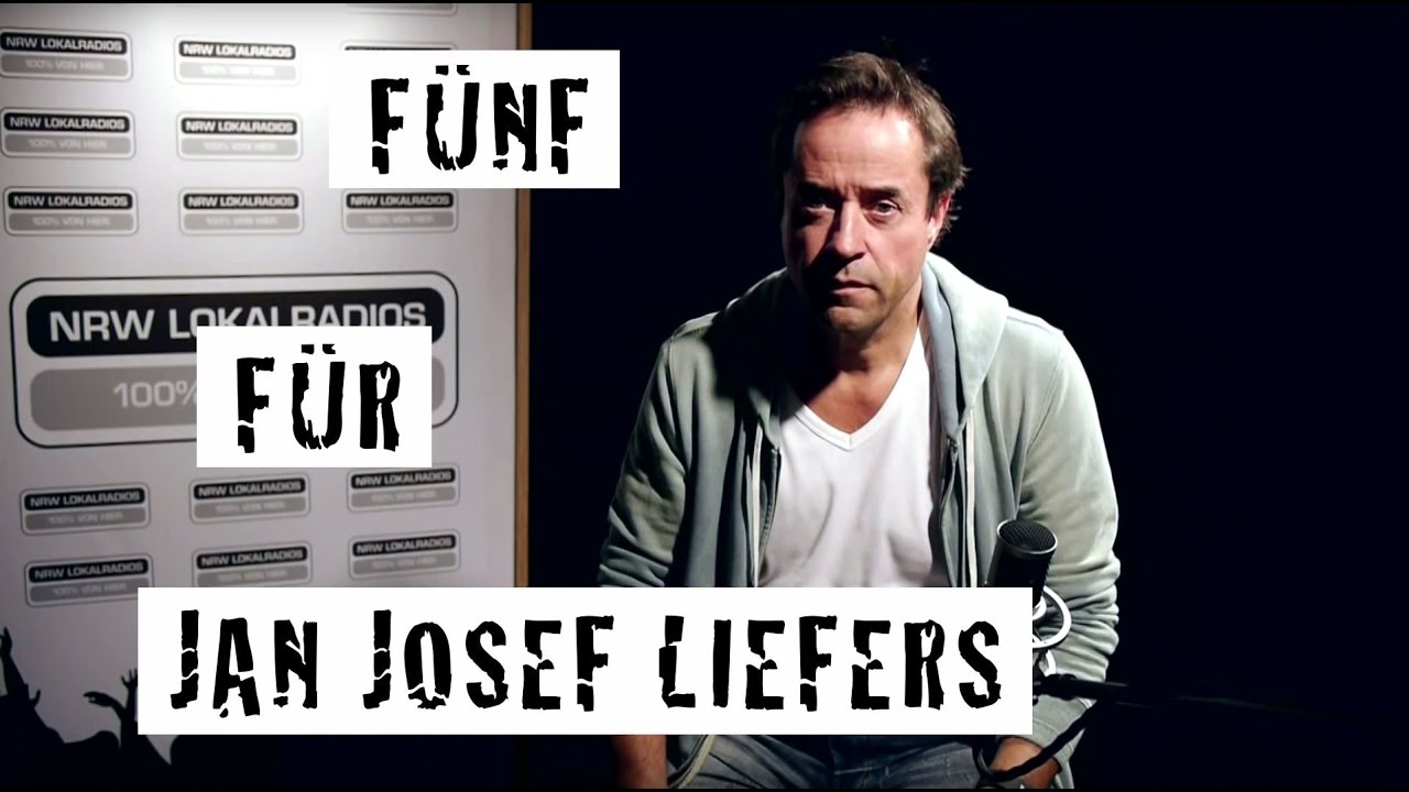 Fünf für Jan Josef Liefers - das Interview ohne Fragen
