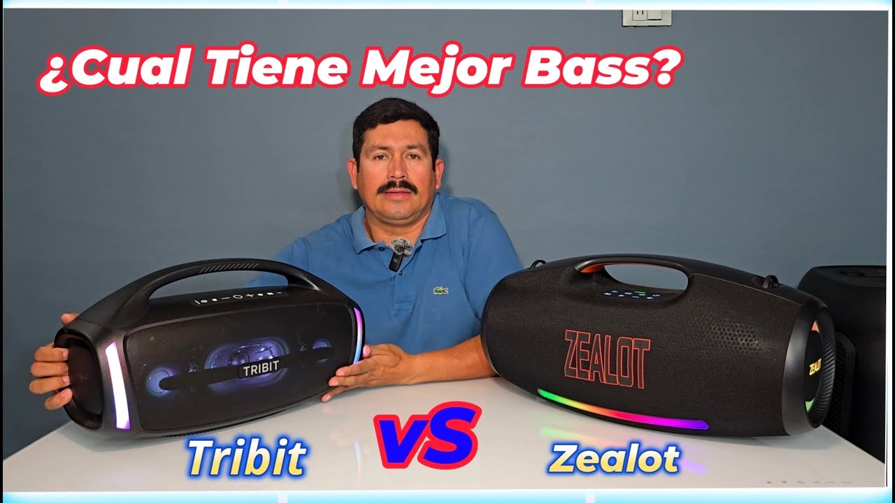 🎼¿Cuál bocina tiene grave más PROFUNDO? Tribit Blast 2 vs Zealot S89💪
