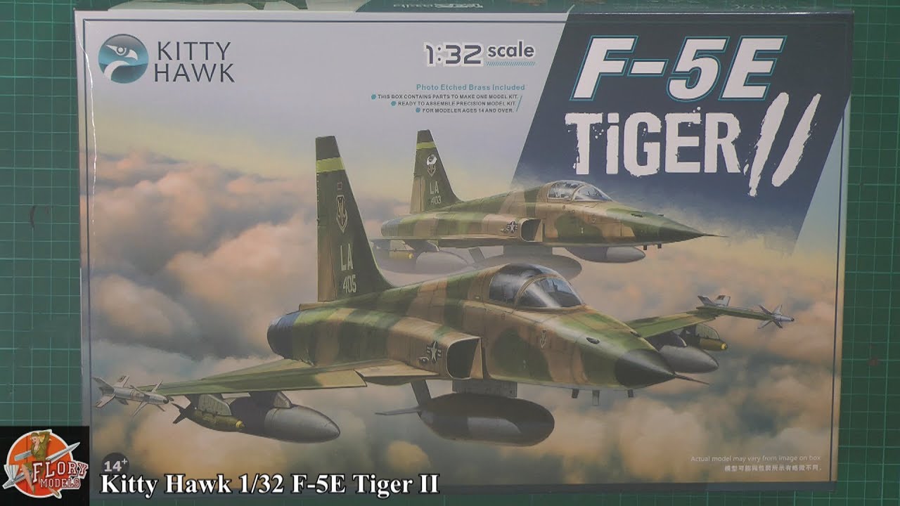 Kitty Hawk 1/32 F-5E Tiger II Review