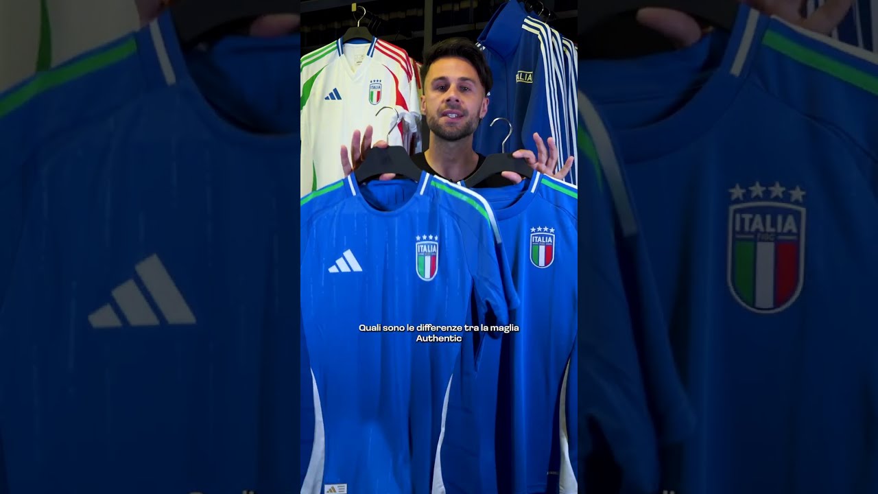 Che differenza c'&egrave; tra la maglia authentic e la maglia replica della Nazionale Italiana?👕💙