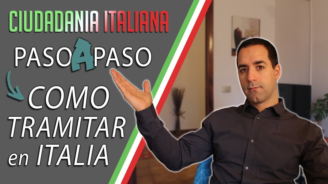 Cómo Tramitar la Ciudadanía Italiana 🇮🇹  Directamente en Italia ➡️ Explicado Paso a Paso ✅
