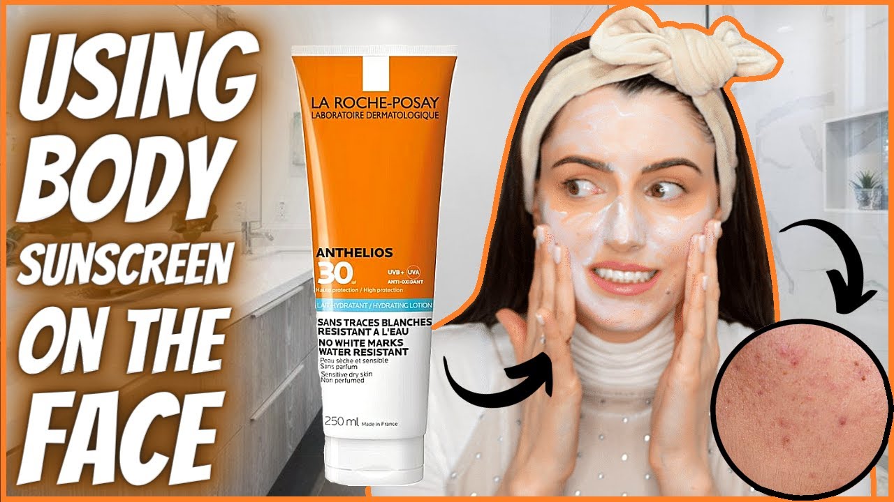 CAN I USE BODY SUNSCREEN ON THE FACE? IS IT SAFE?