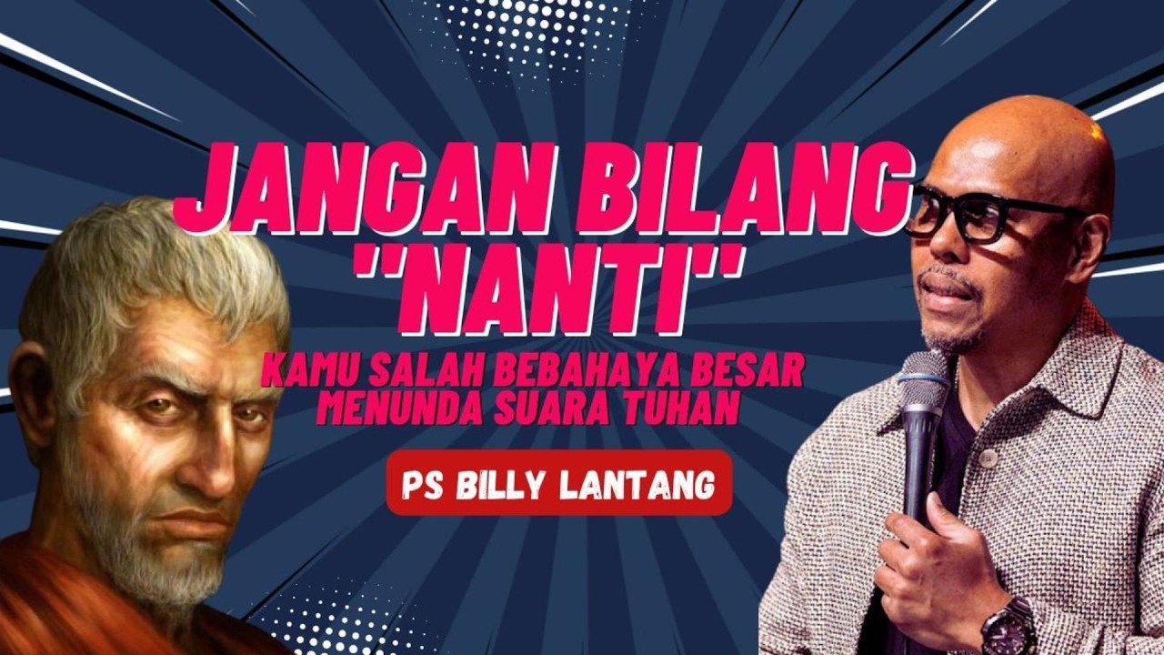Ps Billy Lantang JANGAN BILANG 