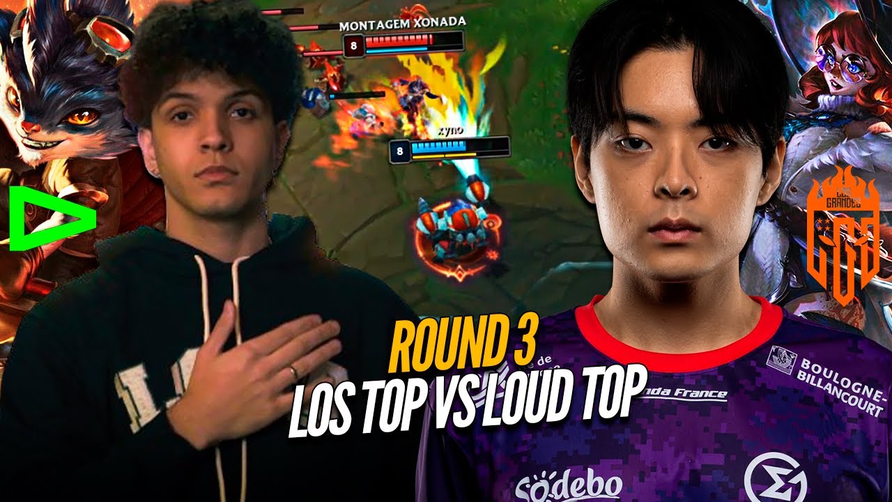 LOUD XYNO vs LOS ZES, ROUND 3 - DUELO de CBLOL 2026 no TOPO