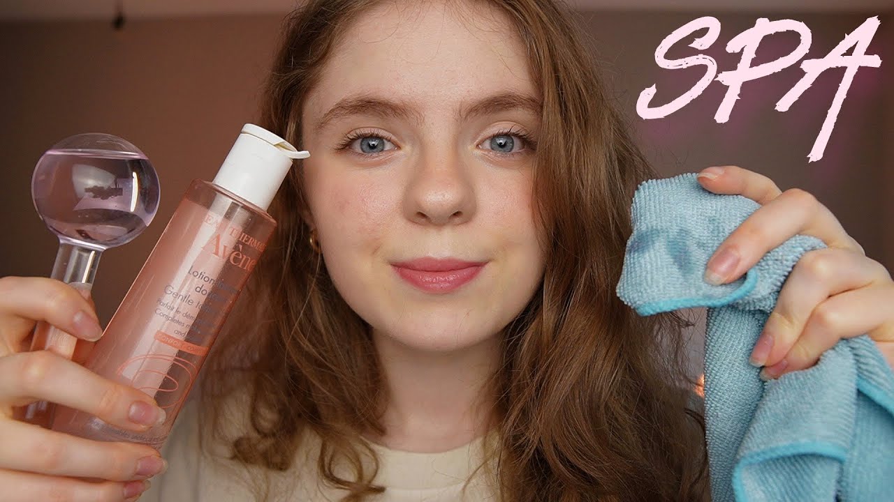 Расслабляющий спа для лица ASMR ✨ Tingly Layered Sounds & visuals
