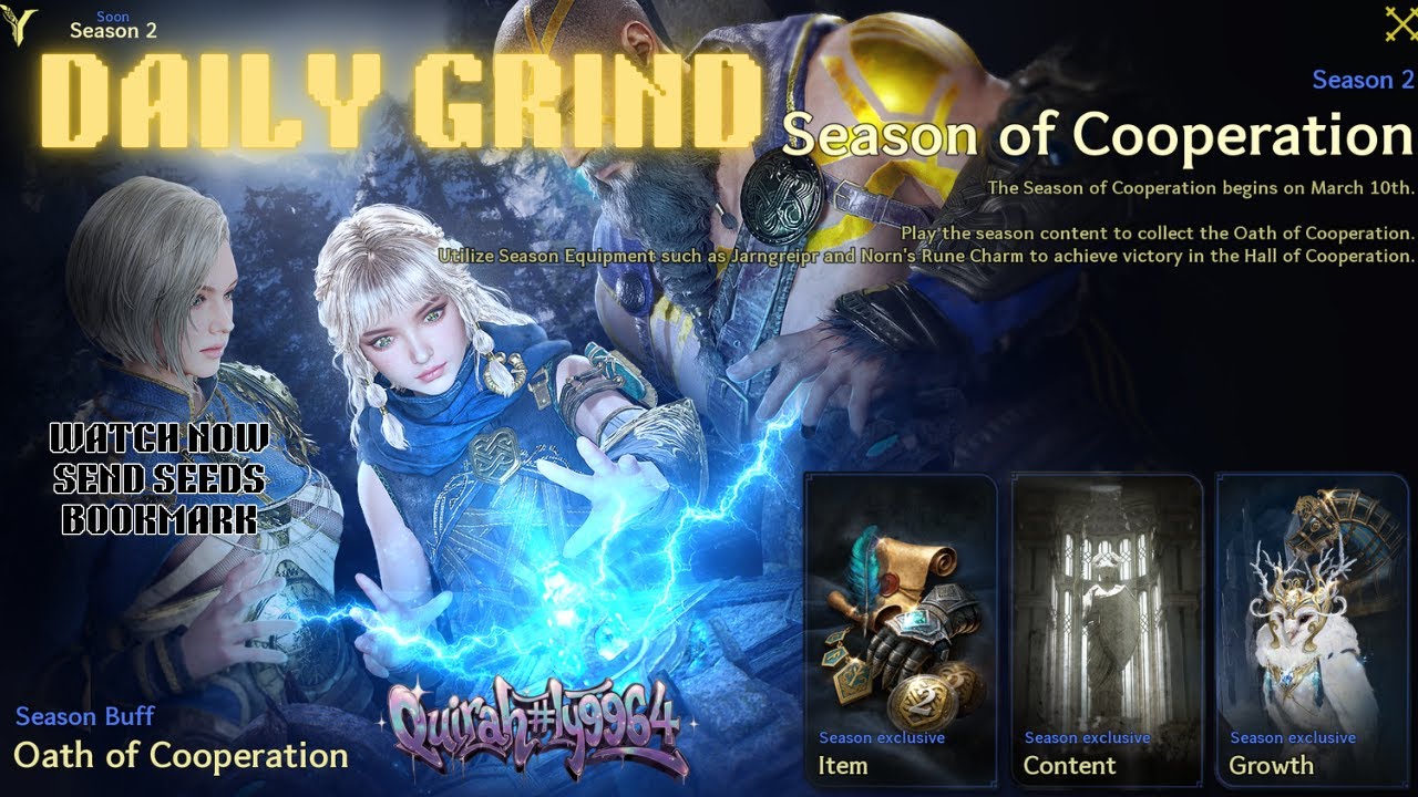 [LIVE] Legend of Ymir | Daily Grind Reserve Coupons! | #S2R2 #5