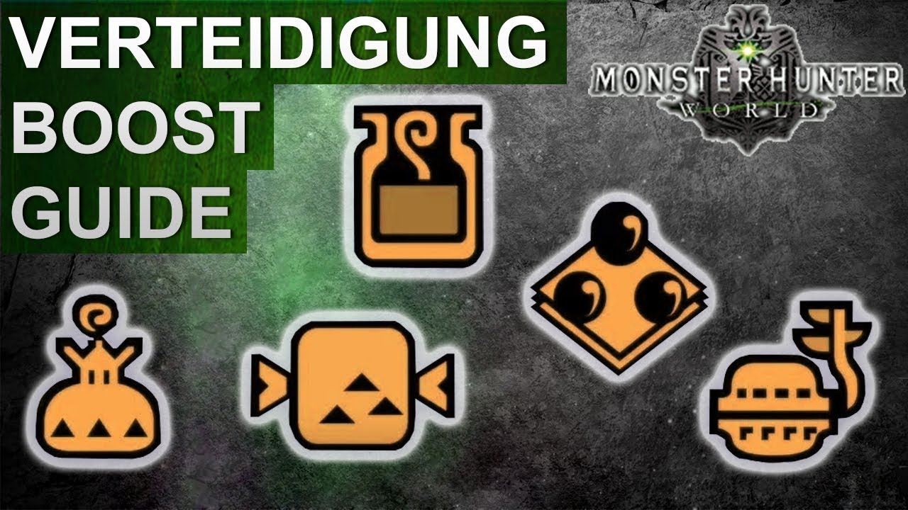 Monster Hunter World: Verteidigungs-Booster Guide (Deutsch/German)