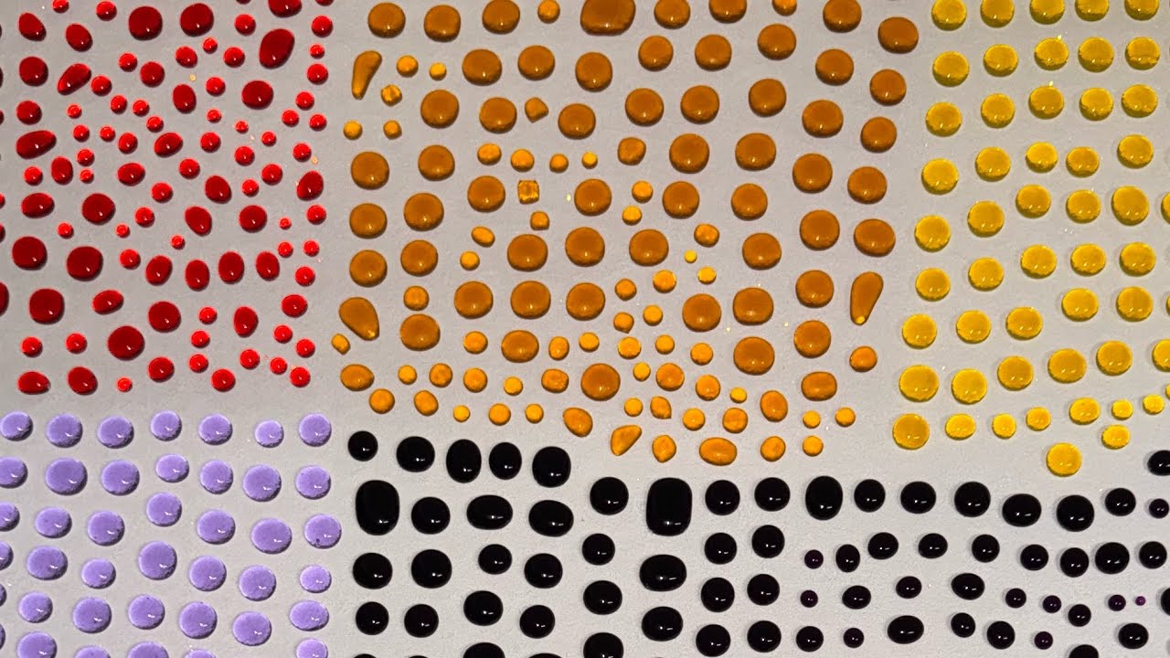 Tips and Observations Making #FusedGlass Dots (or also called nuggets)