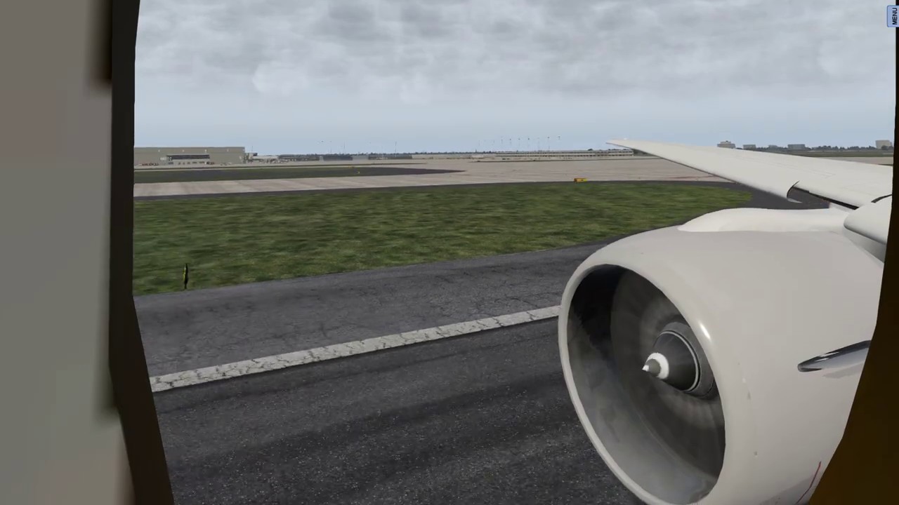 X-plane 11 FF777-300ER BSS sound pack Takeoff from KORD