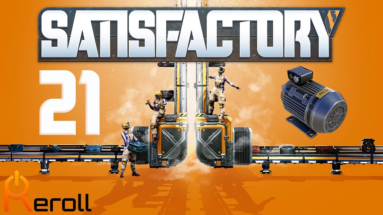 Satisfactory 1.1 EP 21 : La ligne de production des moteurs est faite et on avance dans la MAM