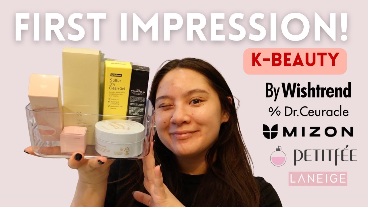 Årets första First impression! 🌸 Massa K-beauty!