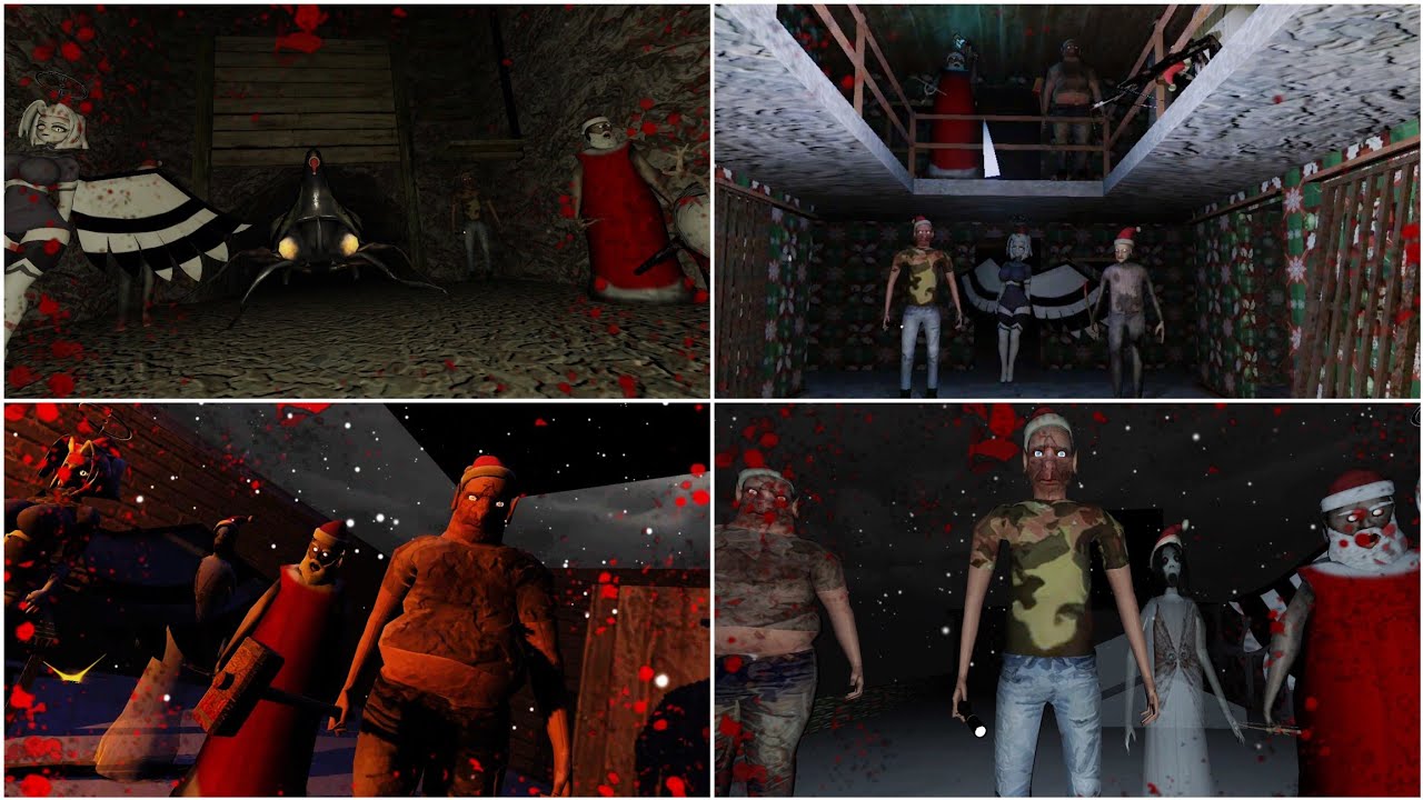 The Twins Revolution Christmas Mode All Game Over Scenes