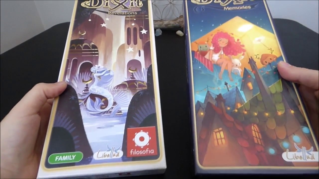 Ouverture Dixit extensions 6 Memories et 7 Revelations (Partie 1/2)